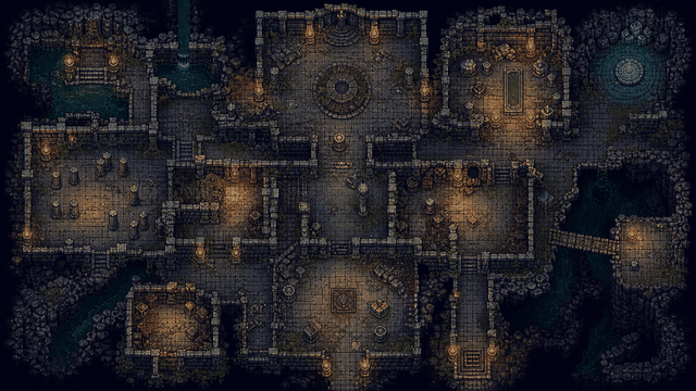 D&D battle map made in RPGMapEditor.com as an RPG Map Editor 2 alternative
